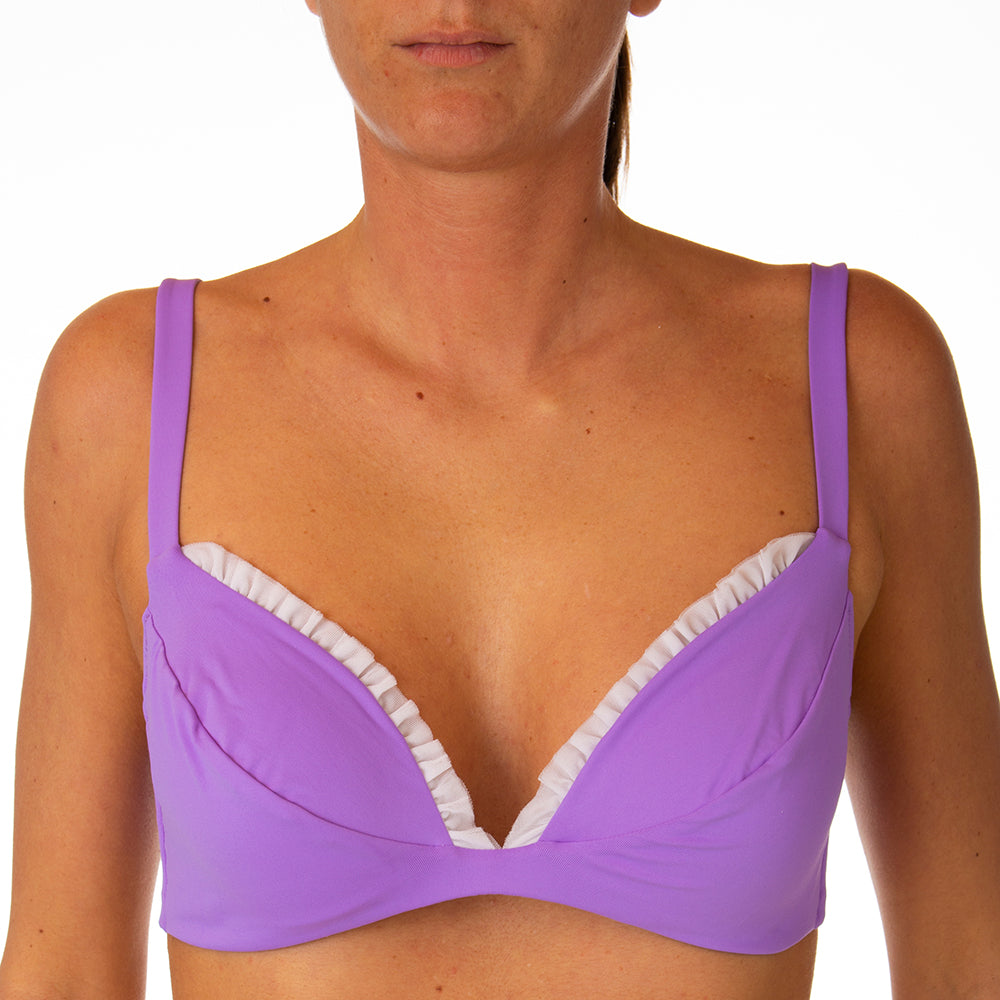 MIX REGGISENO FERRETTO DONNA LILLA AGATA PATISSERIE BE BEACH